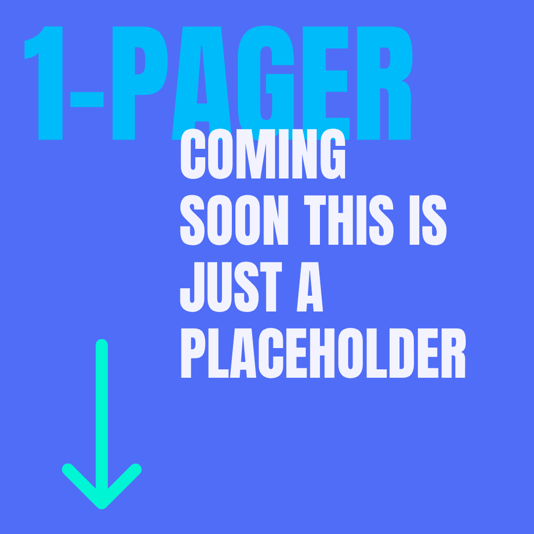 1-pager icon